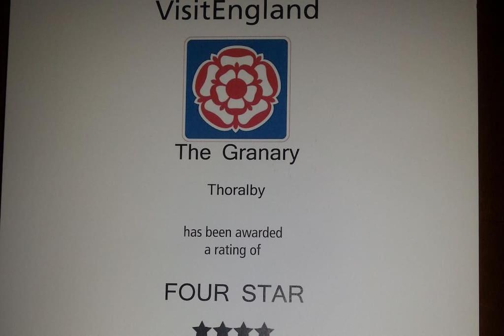 The Granary, Old Corn Mill, Yorkshire Dales Apartment West Burton Luaran gambar